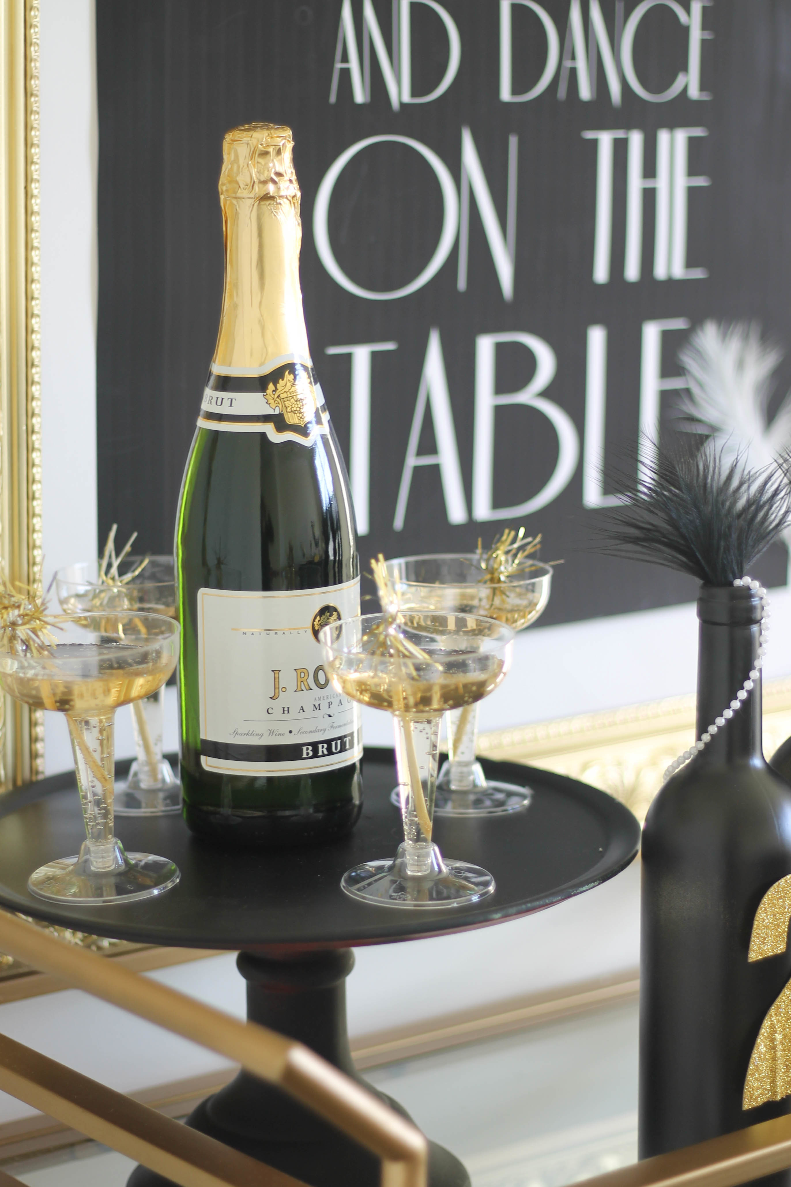 Gatsby Inspired New Year's Eve Party