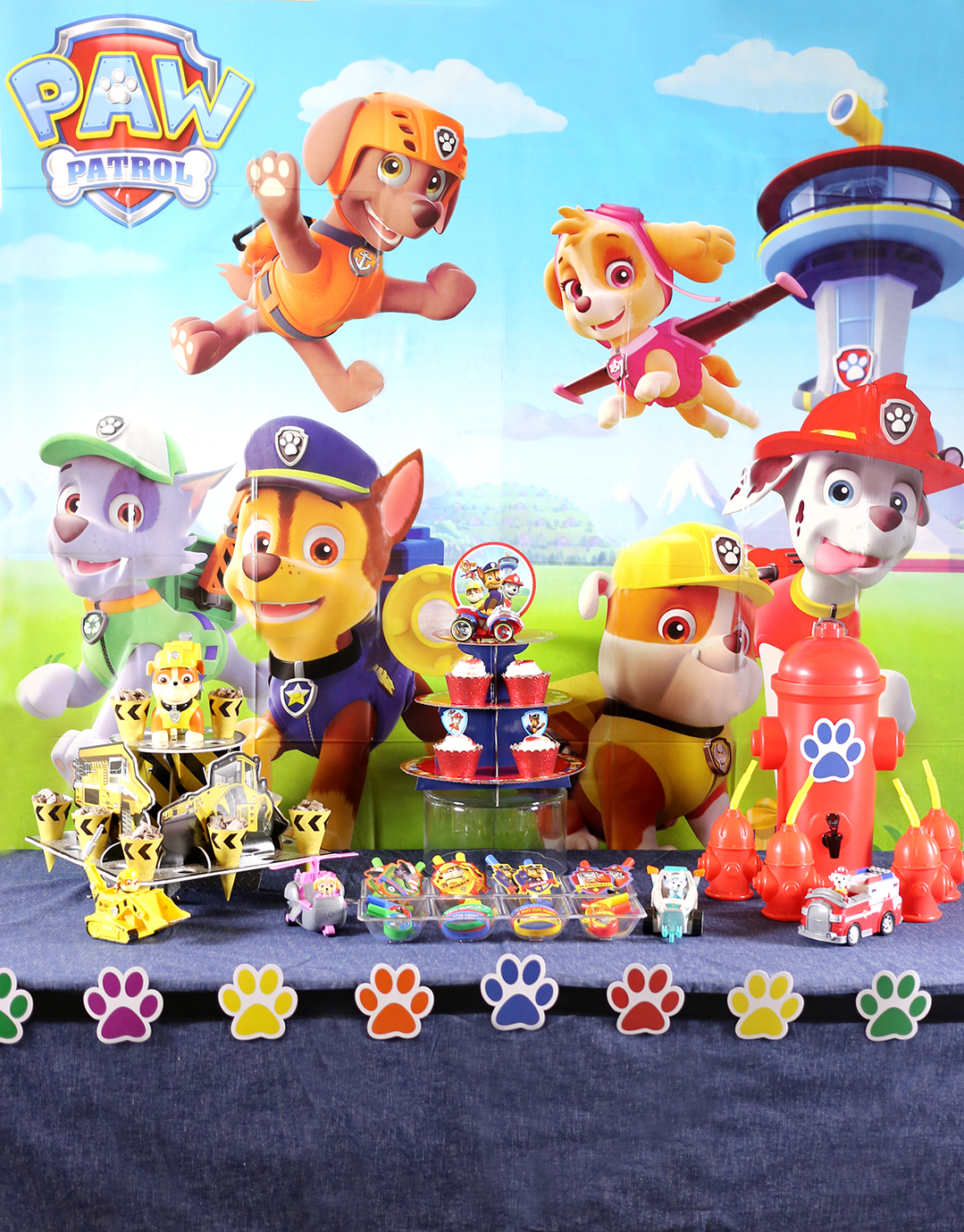 Paw Patrol Plastic 1x Table Cover Party Supplies Decoration