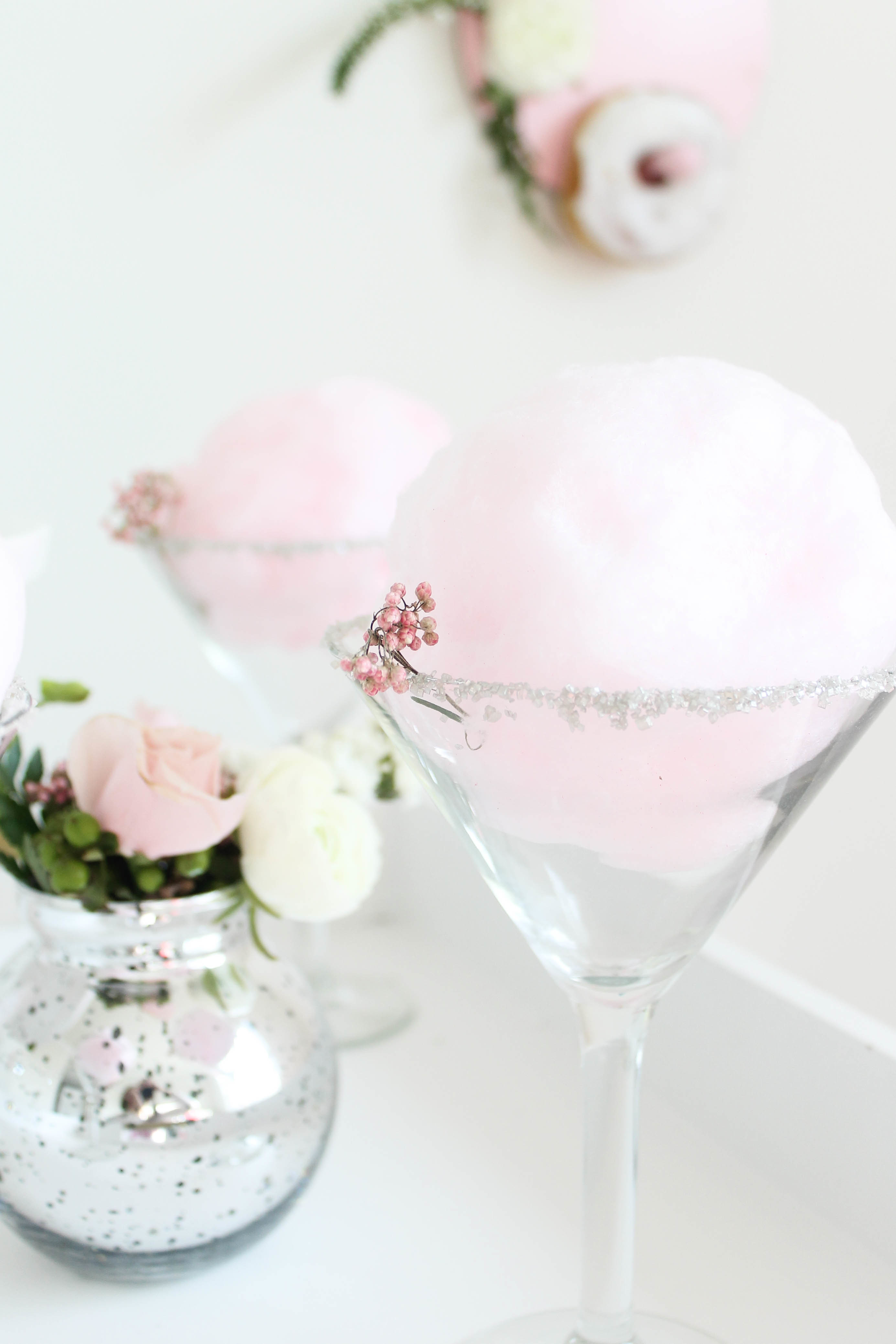 Pink and Gray Modern Wedding