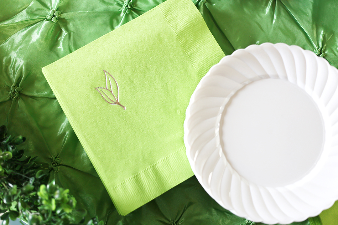 Greenery Lime Green Napkins