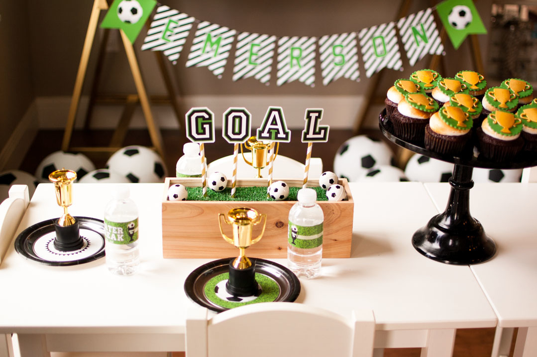 Soccer Themed Birthday Party