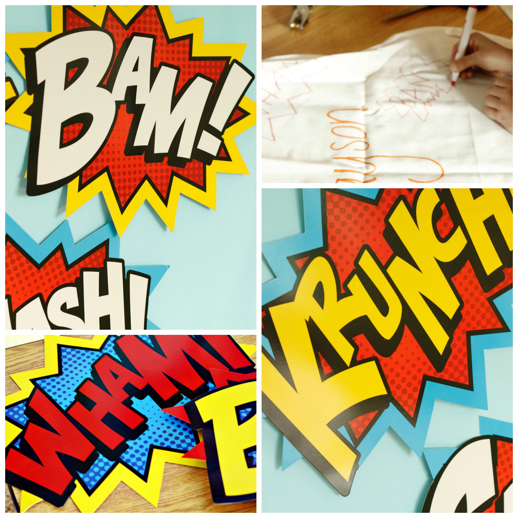 superhero cutouts