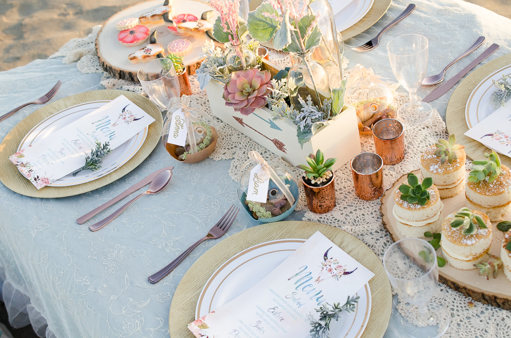 Boho Wedding Tablescape