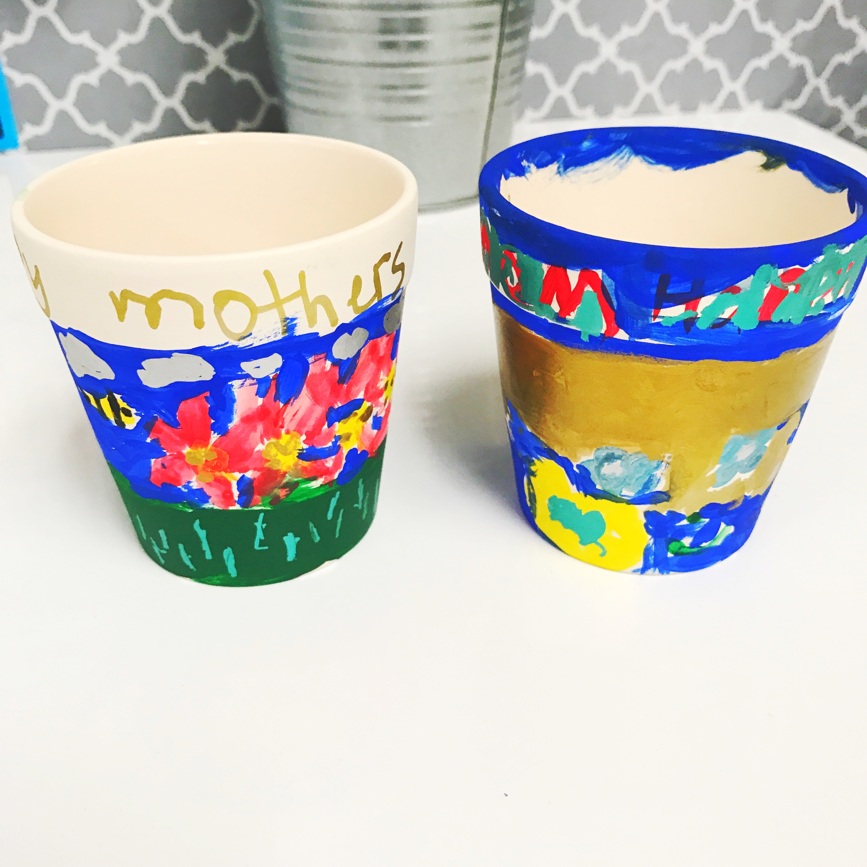 Mother's Day Flower Pot Gift Idea