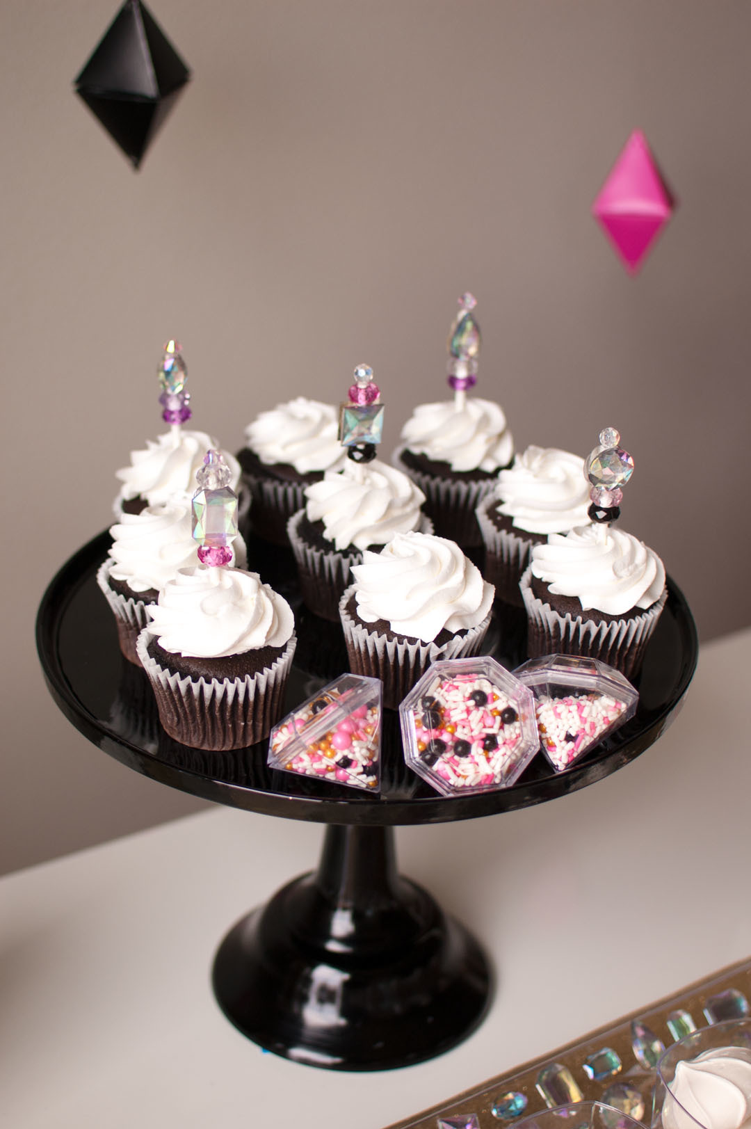 Throw this fun Geometric Bridal Shower for your next big event.