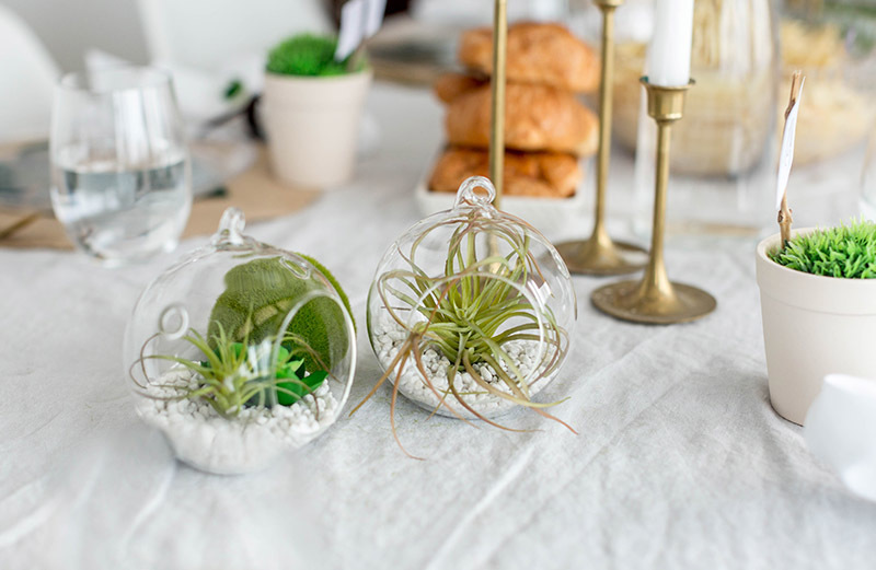 pantone-approved natural green tablescape Pantone-Approved Natural Green Tablescape