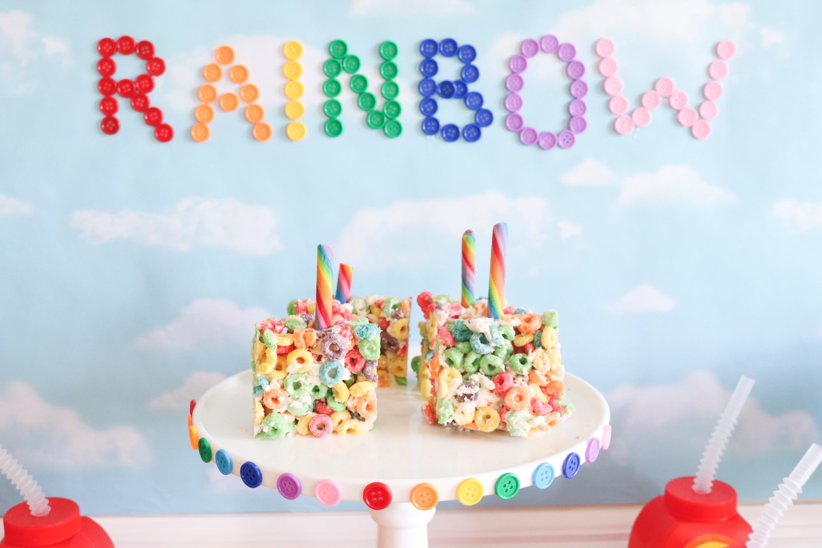 Rainbow Arts and Crafts Party Ideas