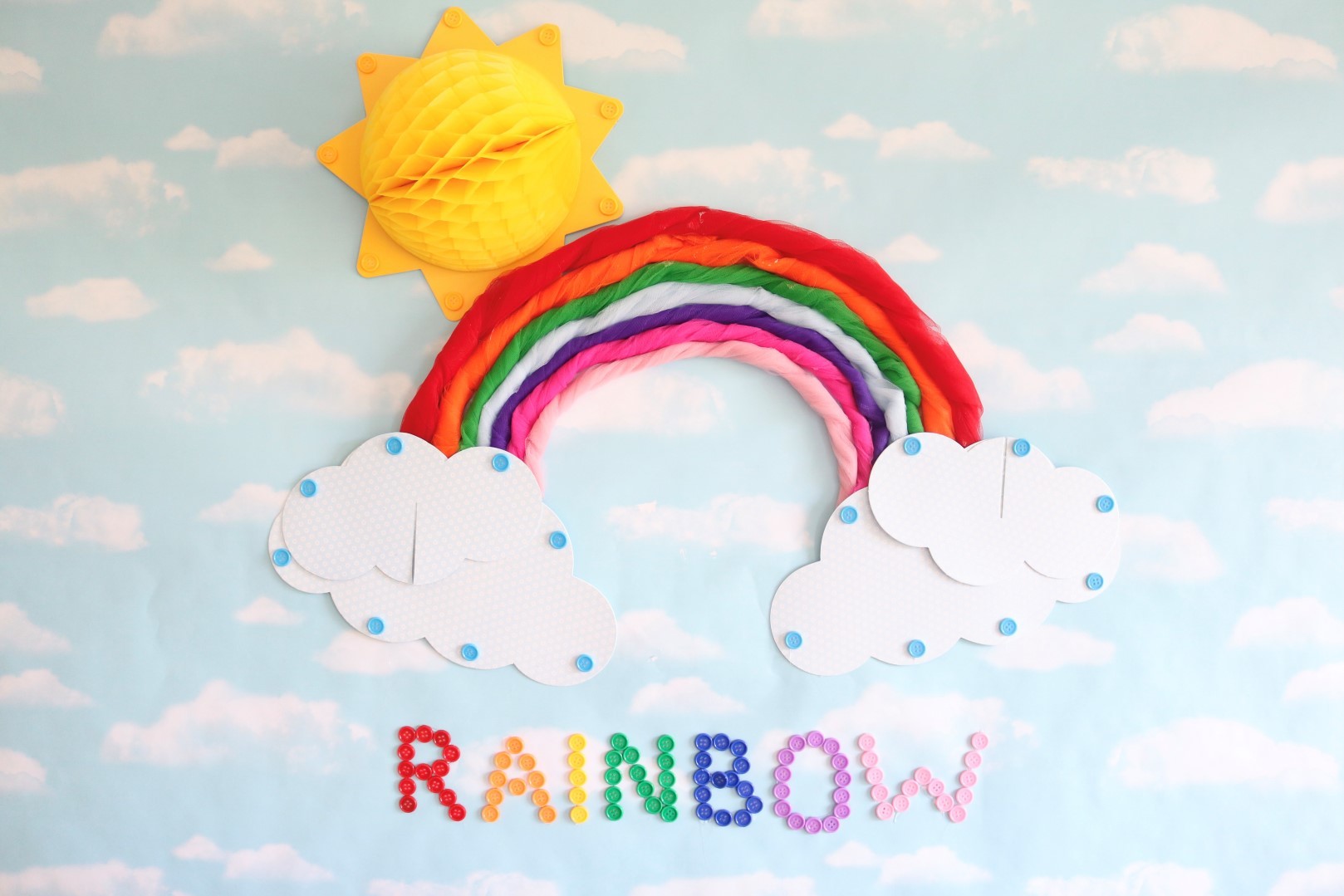 Rainbow Arts and Crafts Party Ideas