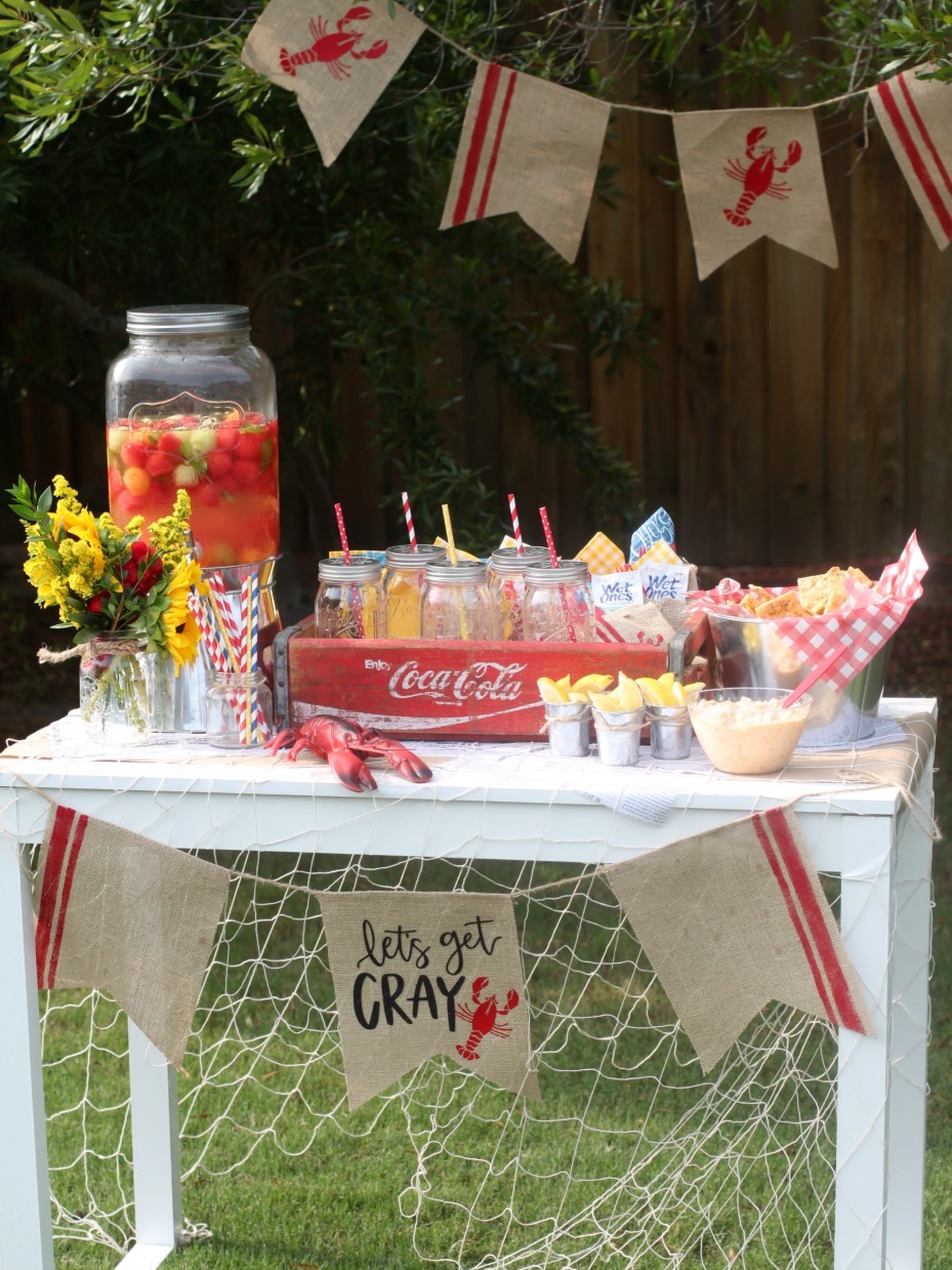 Easy Entertaining with Summer Seafood Boil Party - Giggles Galore
