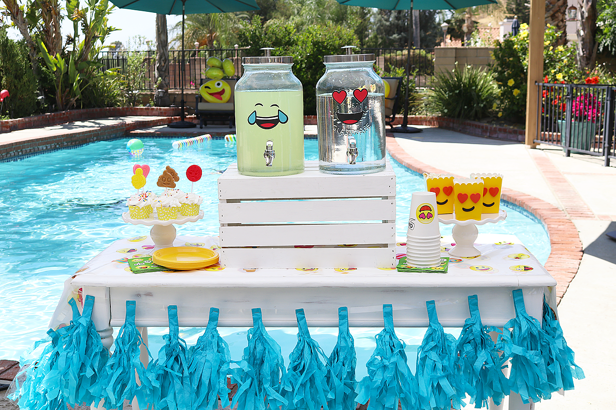 emoji summer pool party Emoji Summer Pool Party