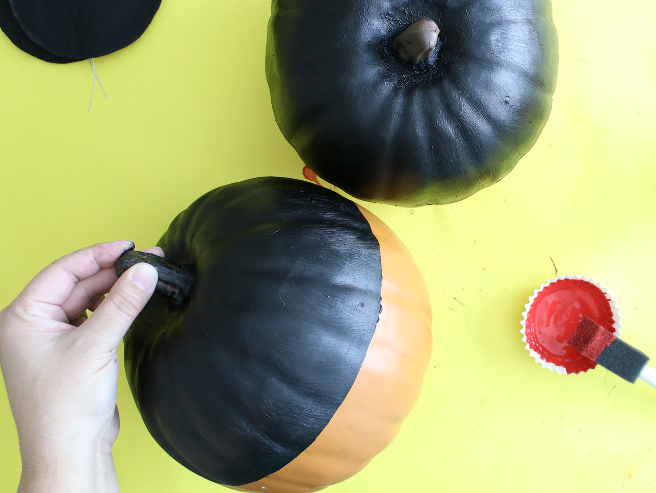 Diy Minnie Mouse Mickey Mouse Pumpkins Fun