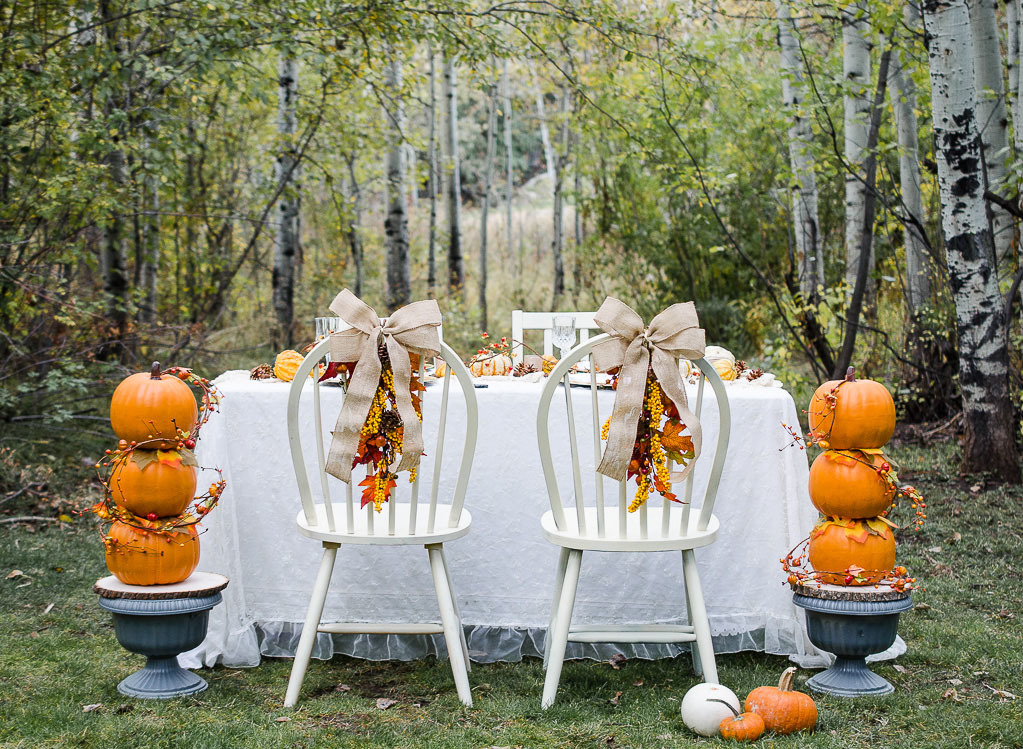 Rustic Harvest Wedding Tablescape | Fun365