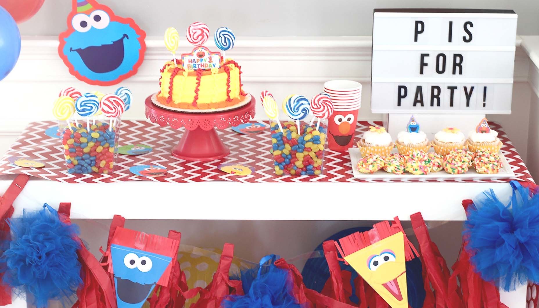 Sesame Street Birthday Party | Fun365