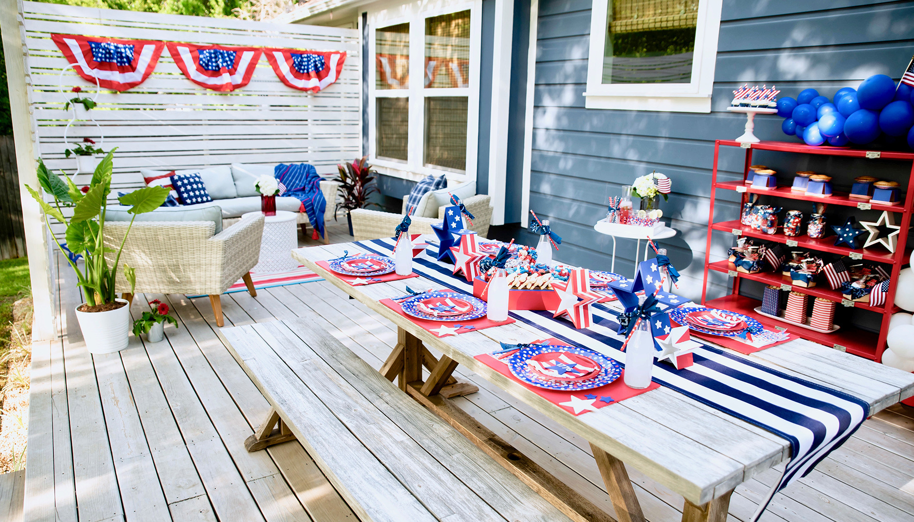 Patriotic Confetti 4th of July Party | Fun365