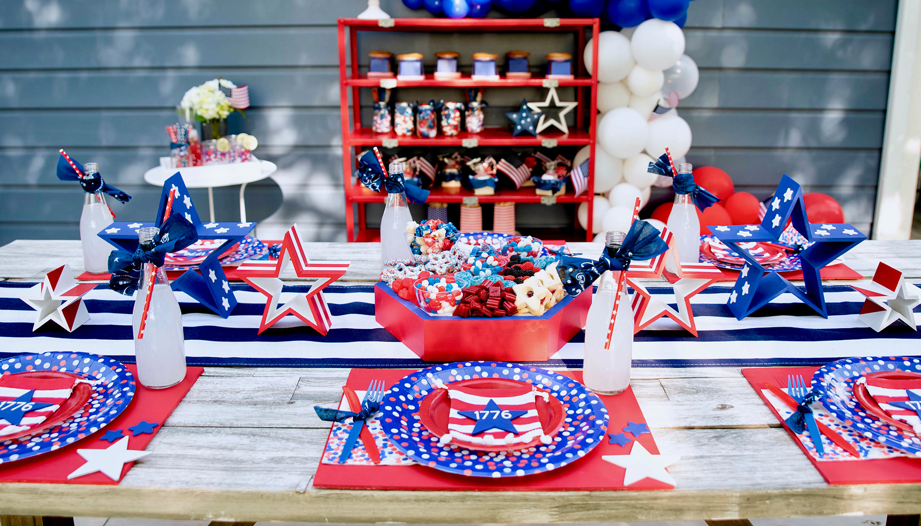 Patriotic Confetti 4th of July Party | Fun365