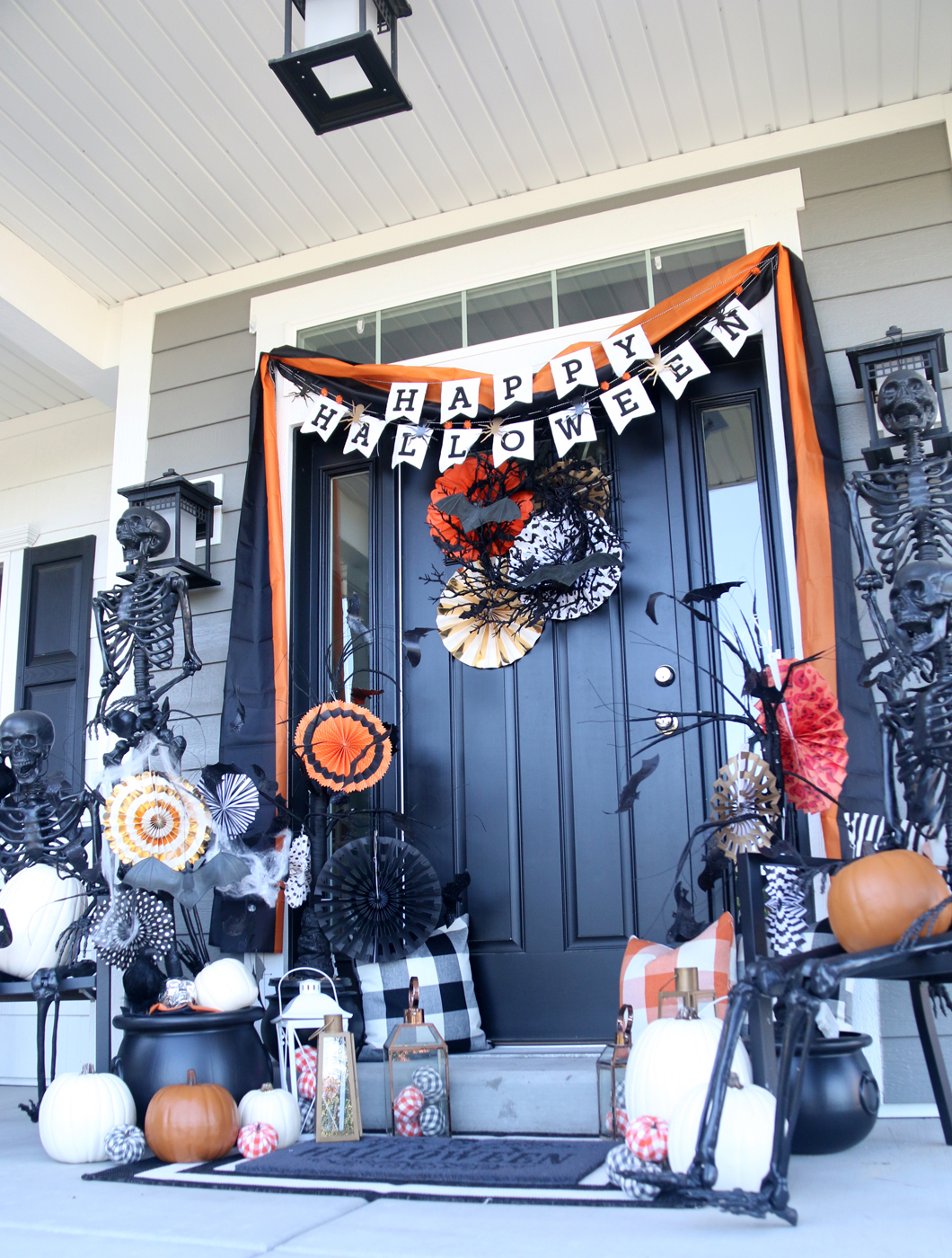 Cute and Spooky Halloween Front Porch | Fun365