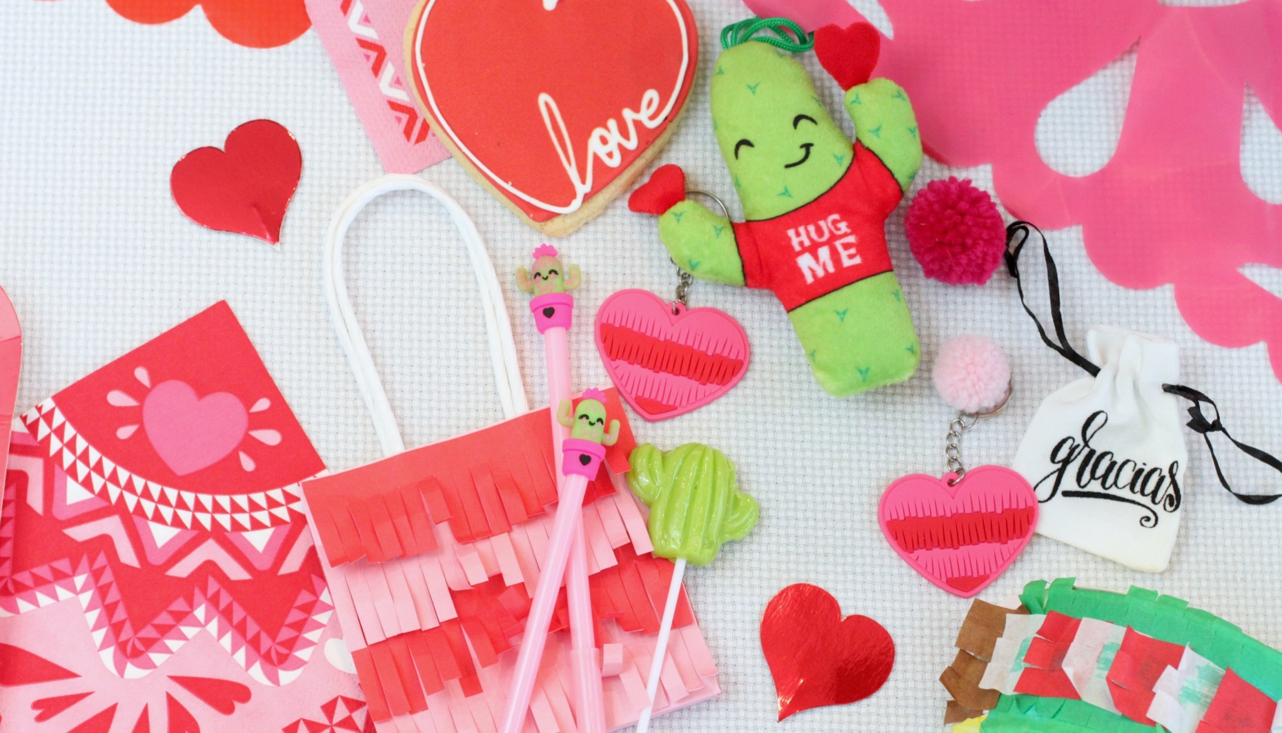 Valentine's Day Fiesta Party Favors