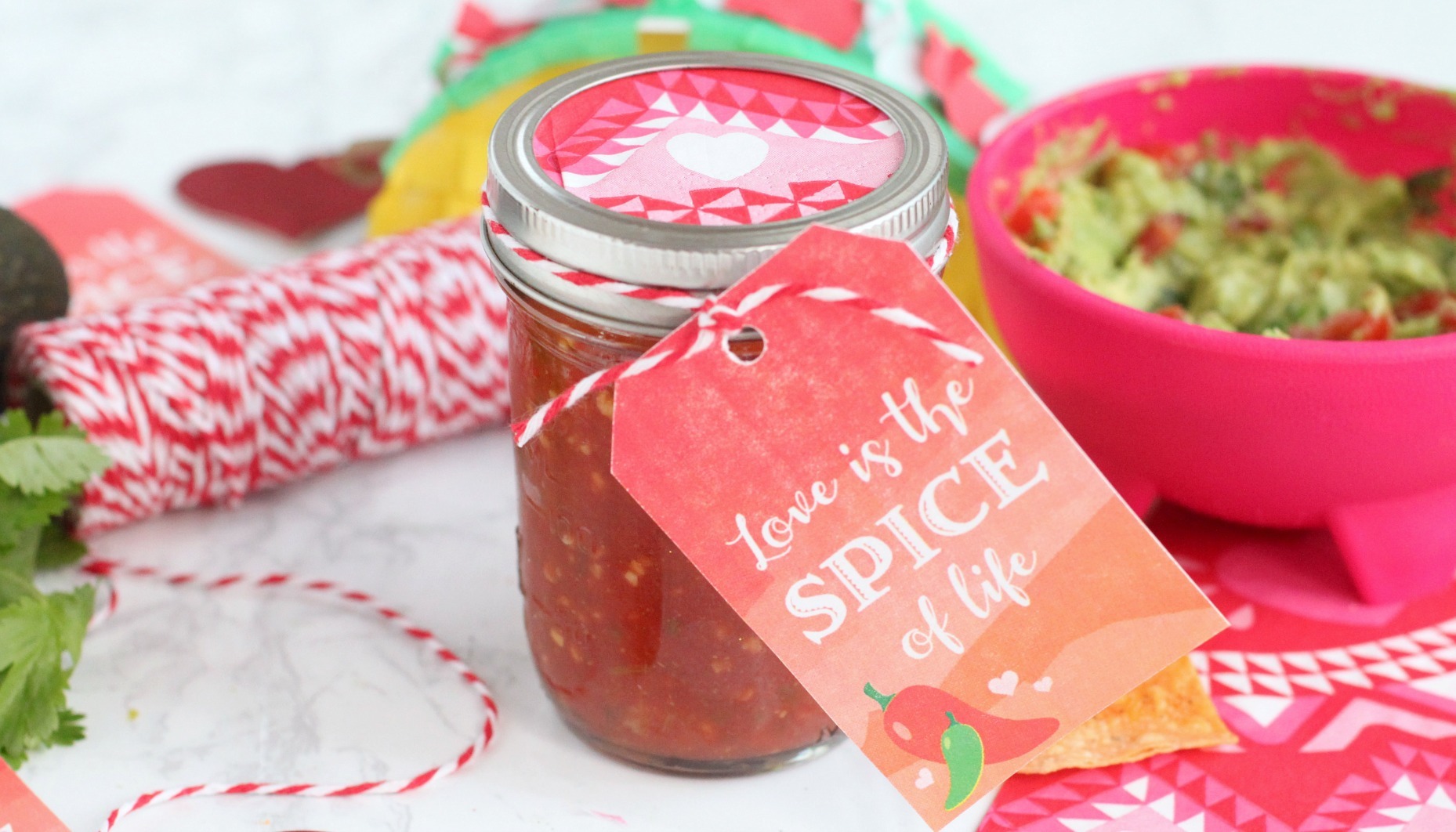 Love is the Spice of Life Printable Tag