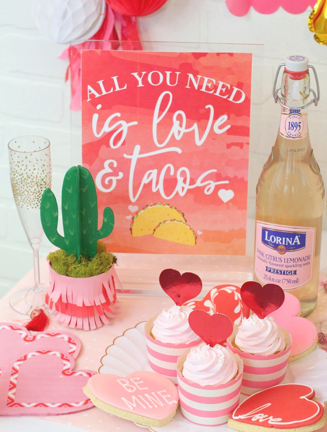 All You Need is Love and Tacos Printable Sign