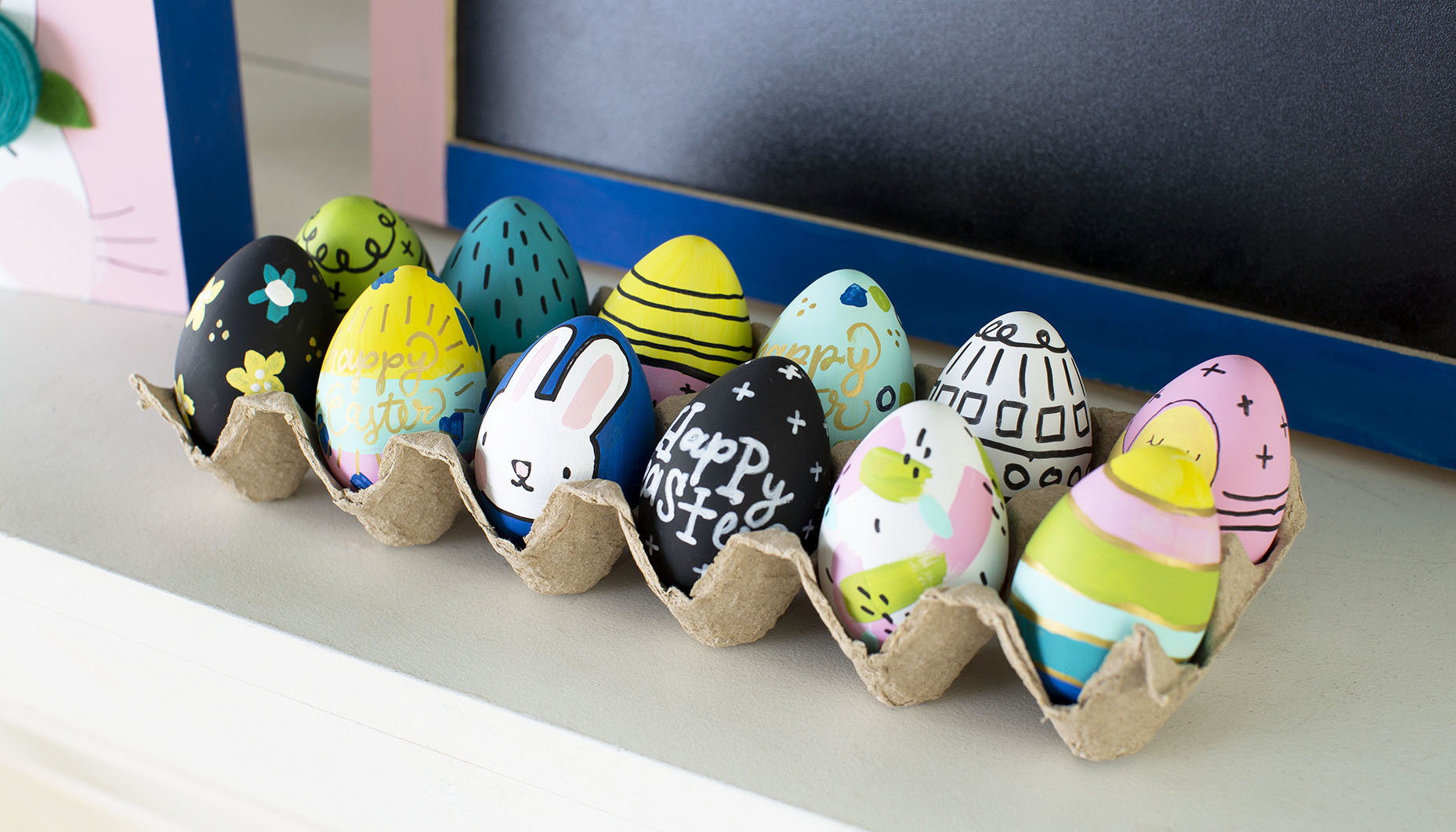 Whimsical Easter Mantel | Fun365