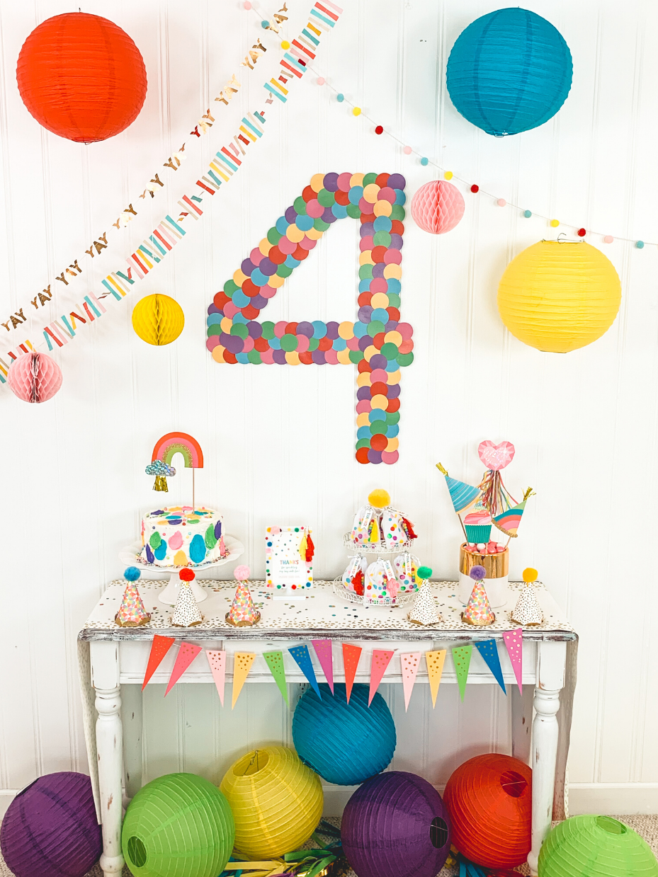 Easy Space Themed Party — Fun and confetti