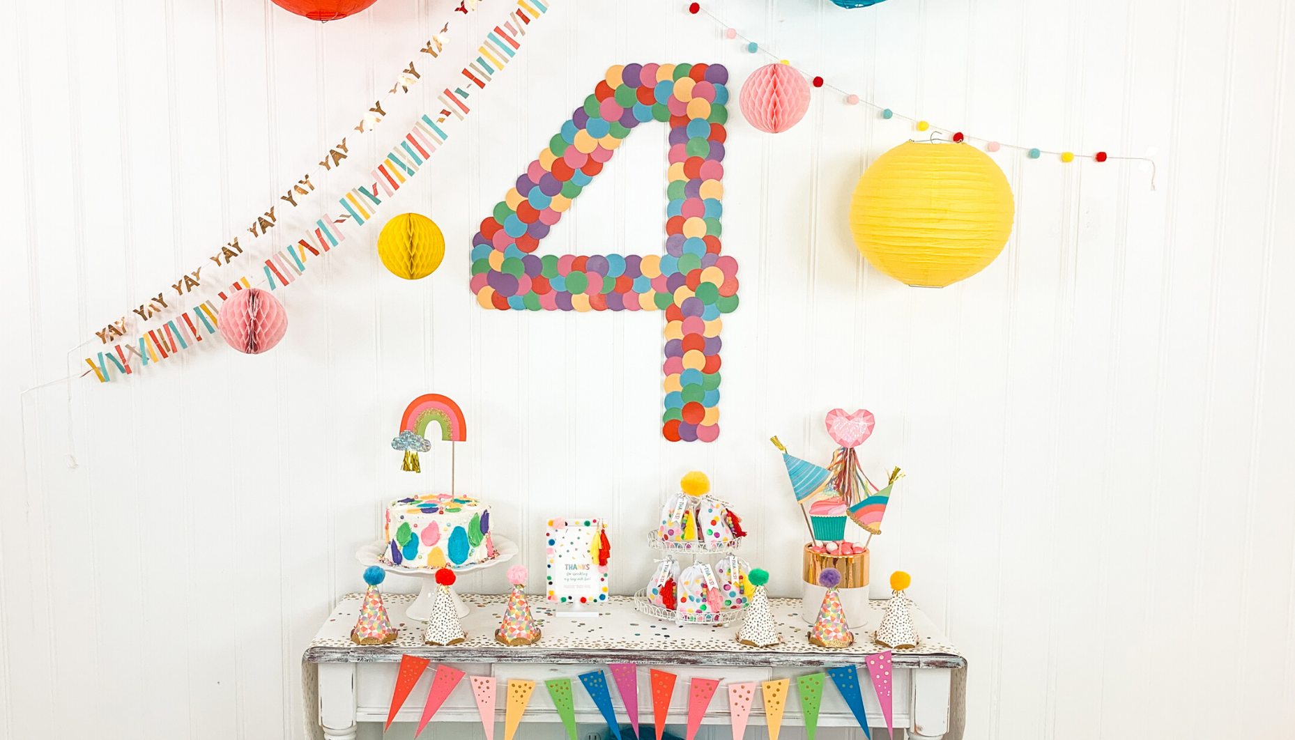 Toss the confetti, the cutest party for kiddos is here! This confetti filled fete is great for any age, and it includes free confetti printables!