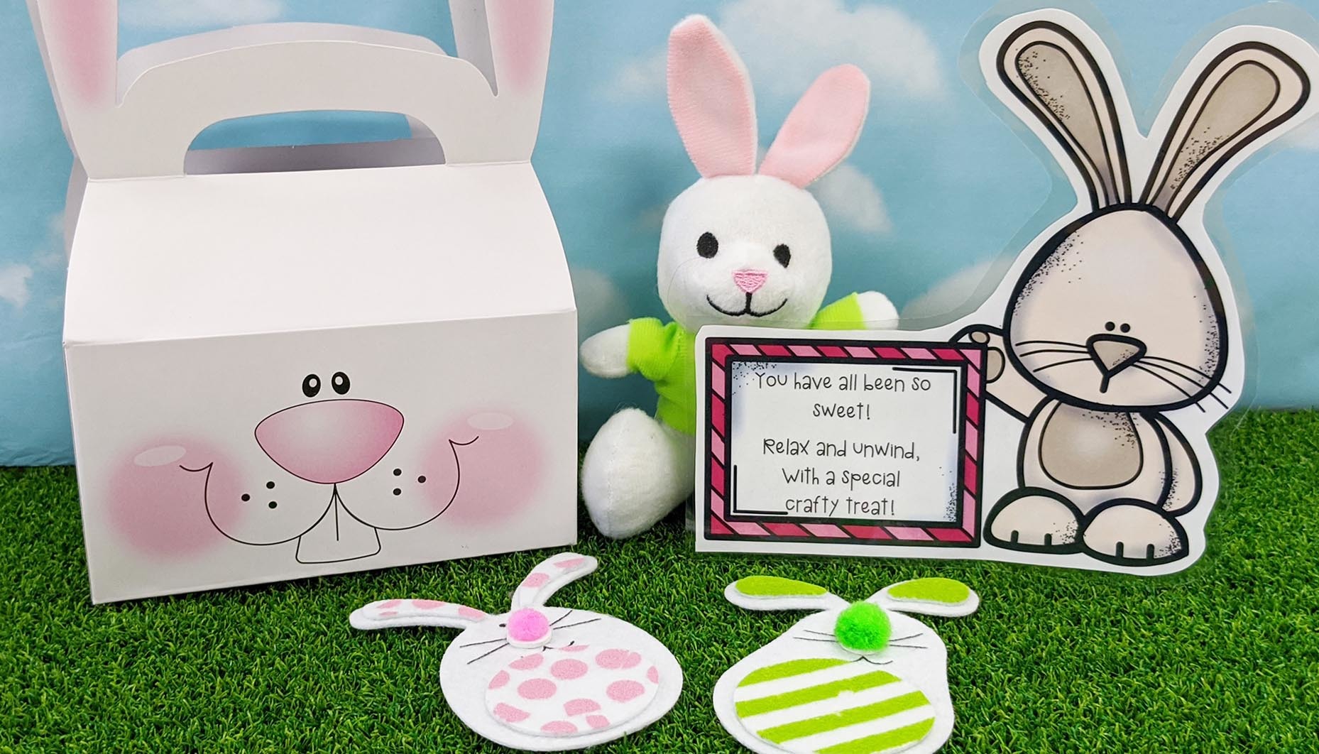 Bunny on a Bookshelf ideas and activities for the classroom