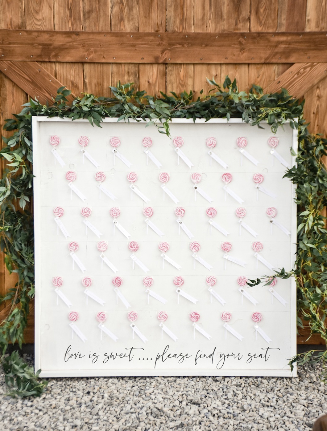love is sweet lollipop seating chart