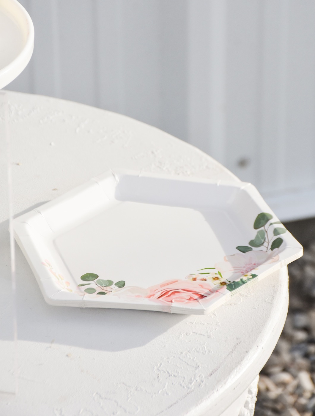 wedding dessert plates