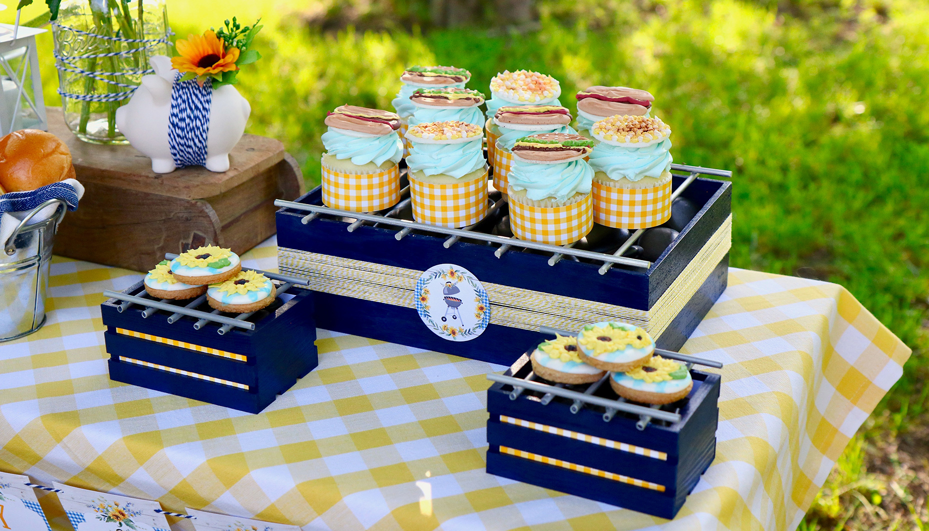 Backyard Baby-Q Baby Shower