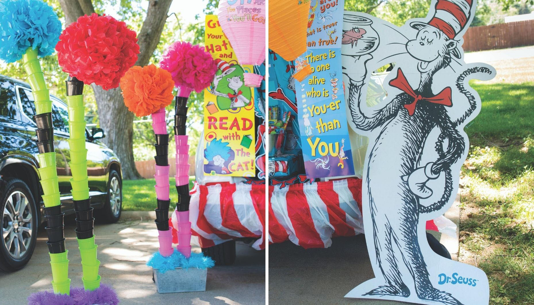 Dr. Seuss Inspired Trunk Or Treat Idea 