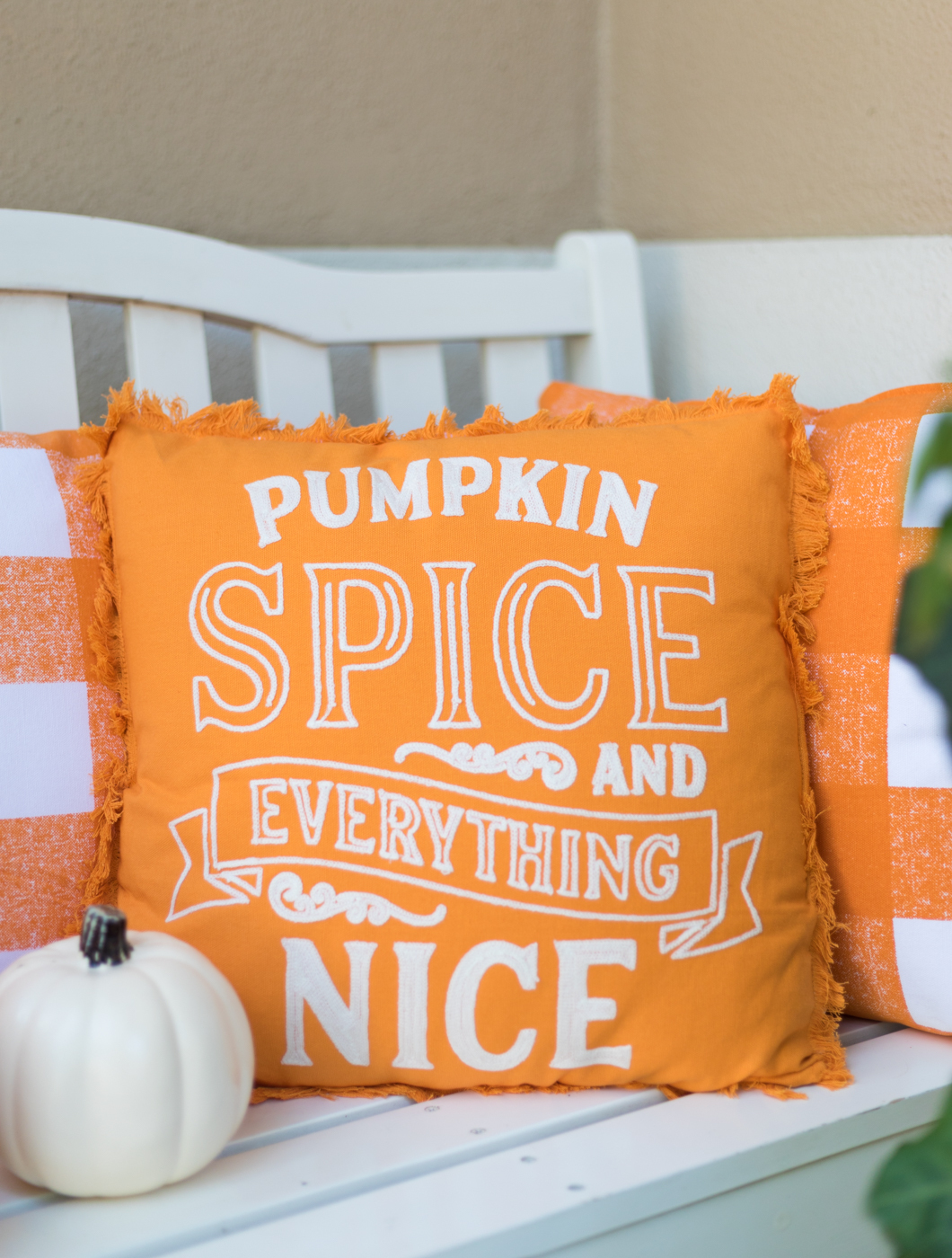 Pumpkin Spice Pillows