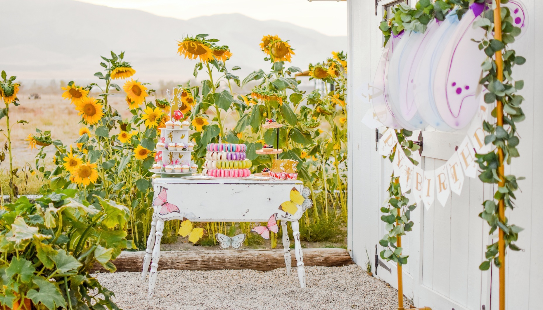 fairy garden woodland birthday party ideas