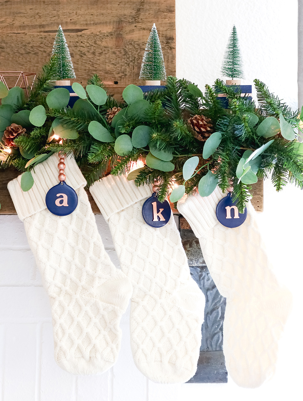 Navy & Copper Christmas Tree & Decor Ideas | Fun365