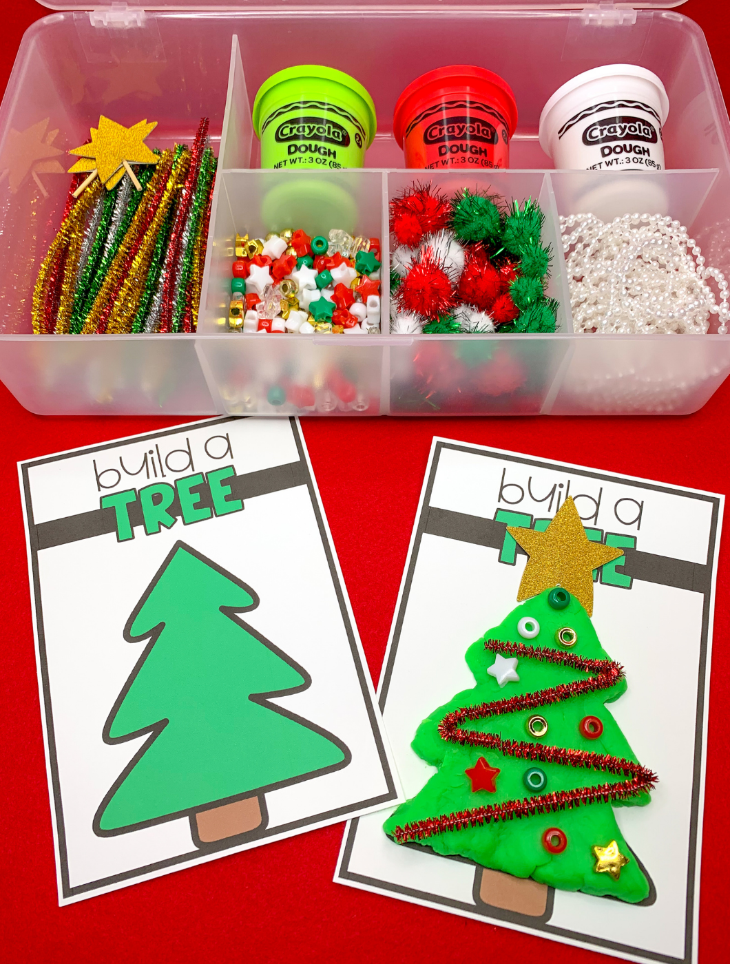Christmas Playdough Sets, DIY Playdough Toys Sets for Kids, Christmas  Crafts