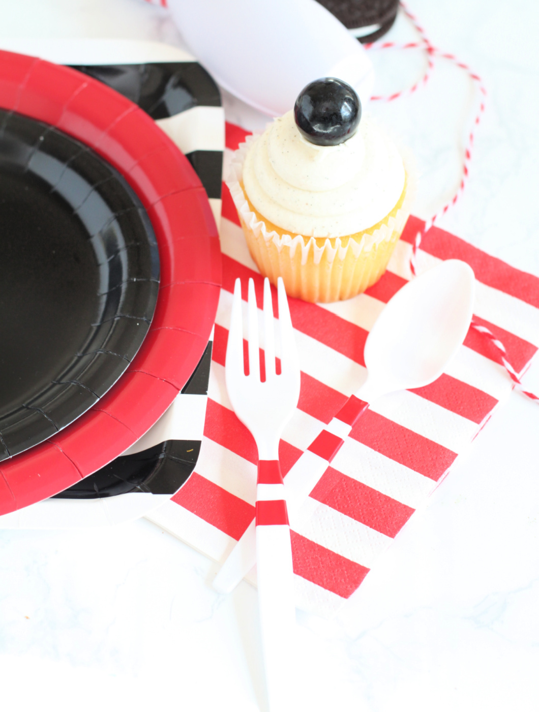 DIY Bowling Party Utensils