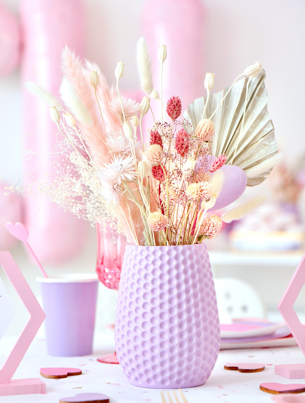 dried floral arrangement