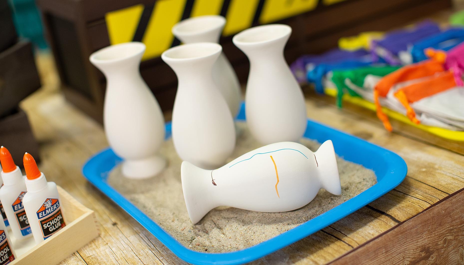 dig vbs craft station idea