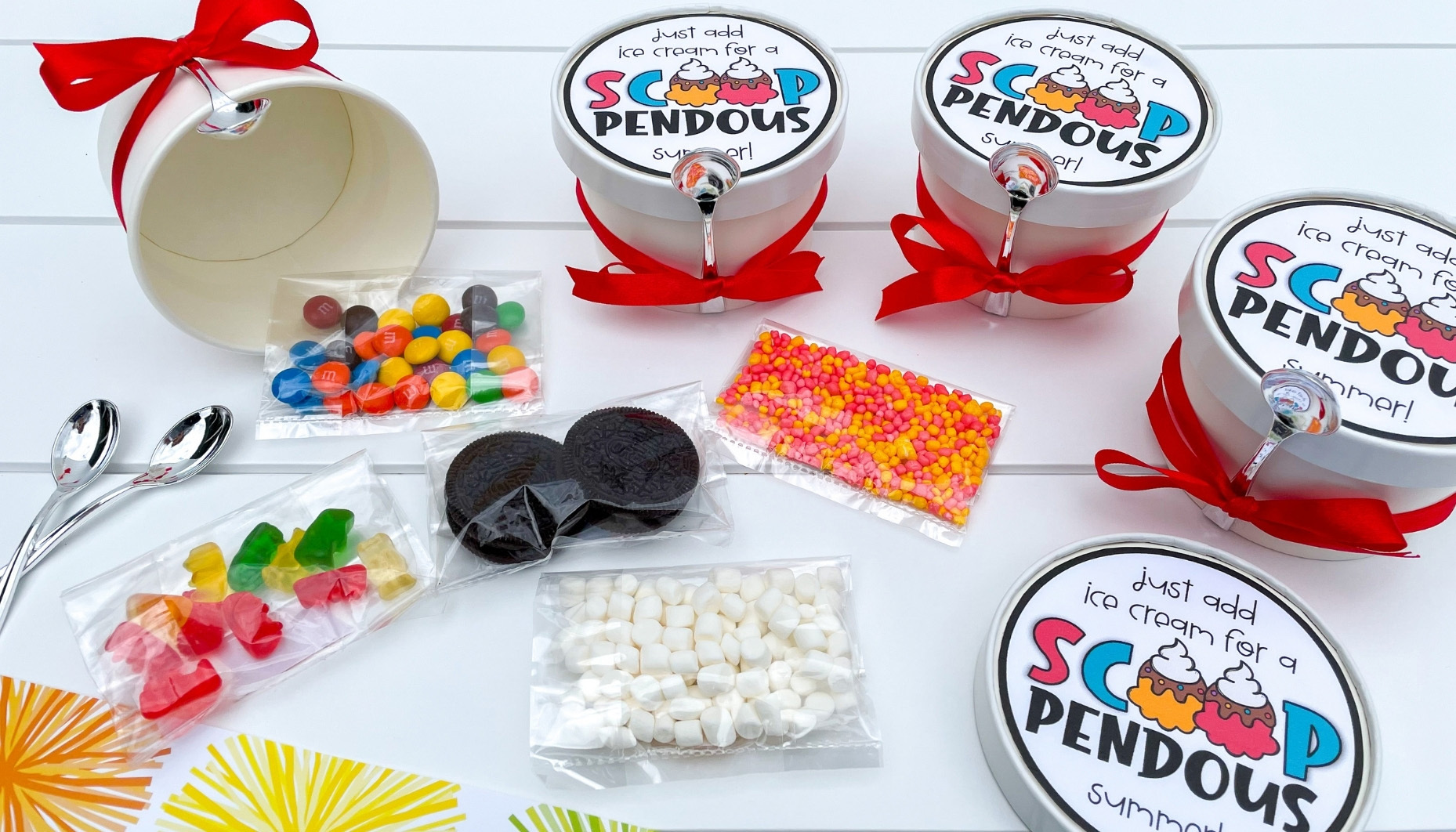 Ice Cream Sundae Kit Gift Idea