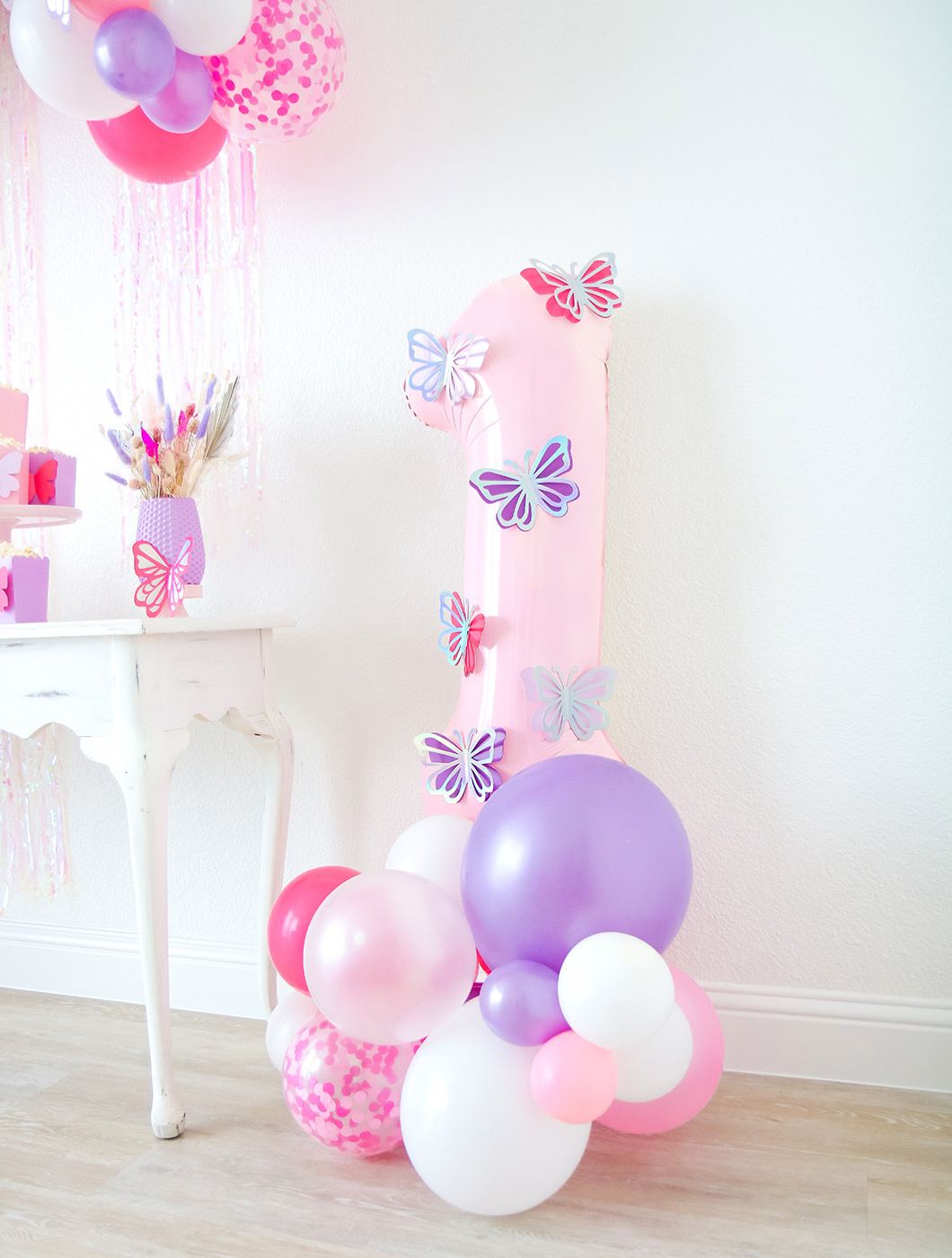 Butterfly Themed 1st Birthday Party