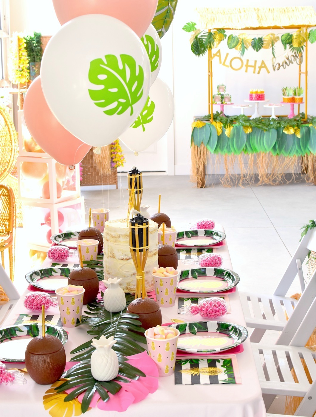 Aloha baby 2024 shower ideas