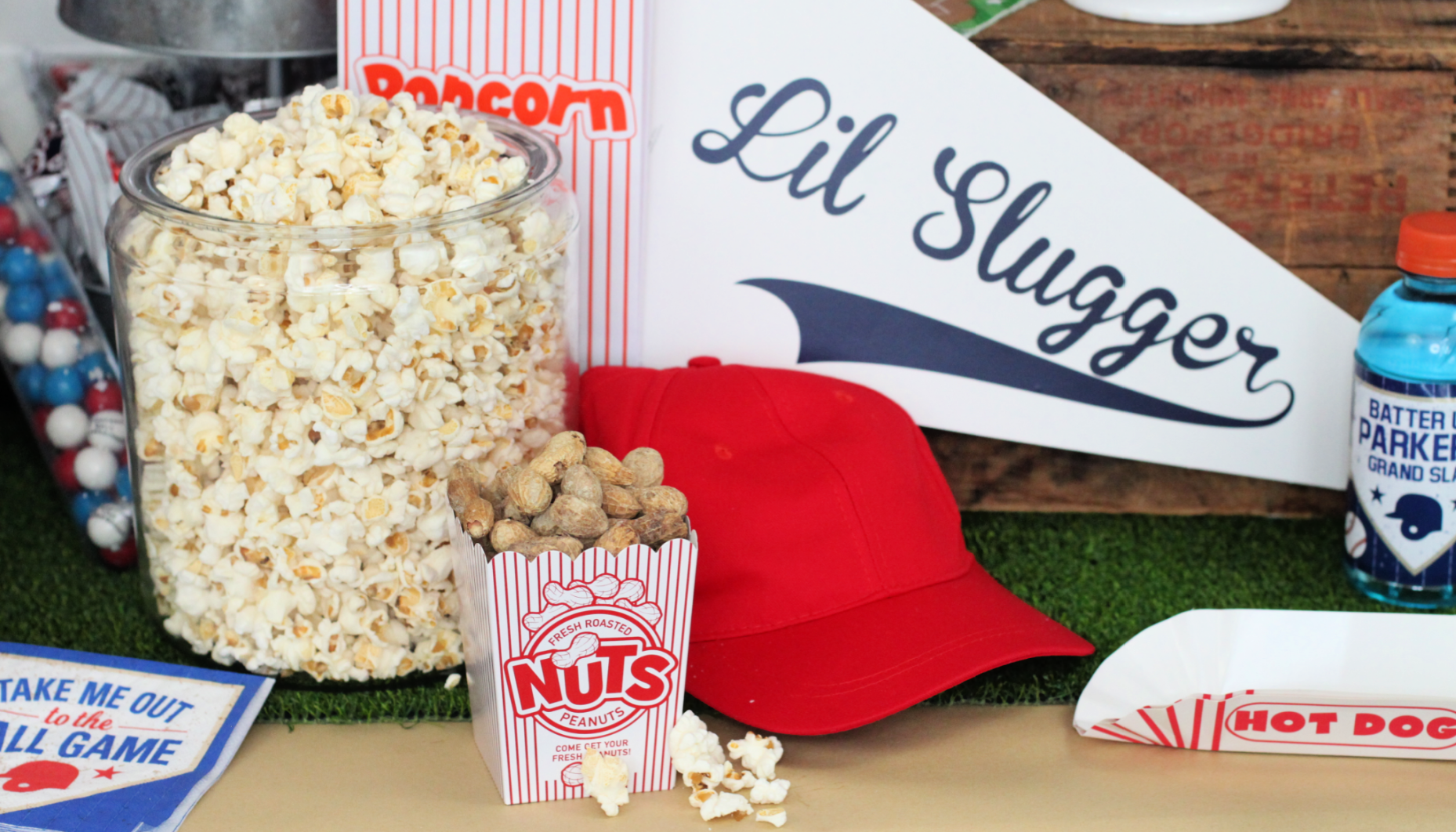 Lil Slugger Pennant Banner