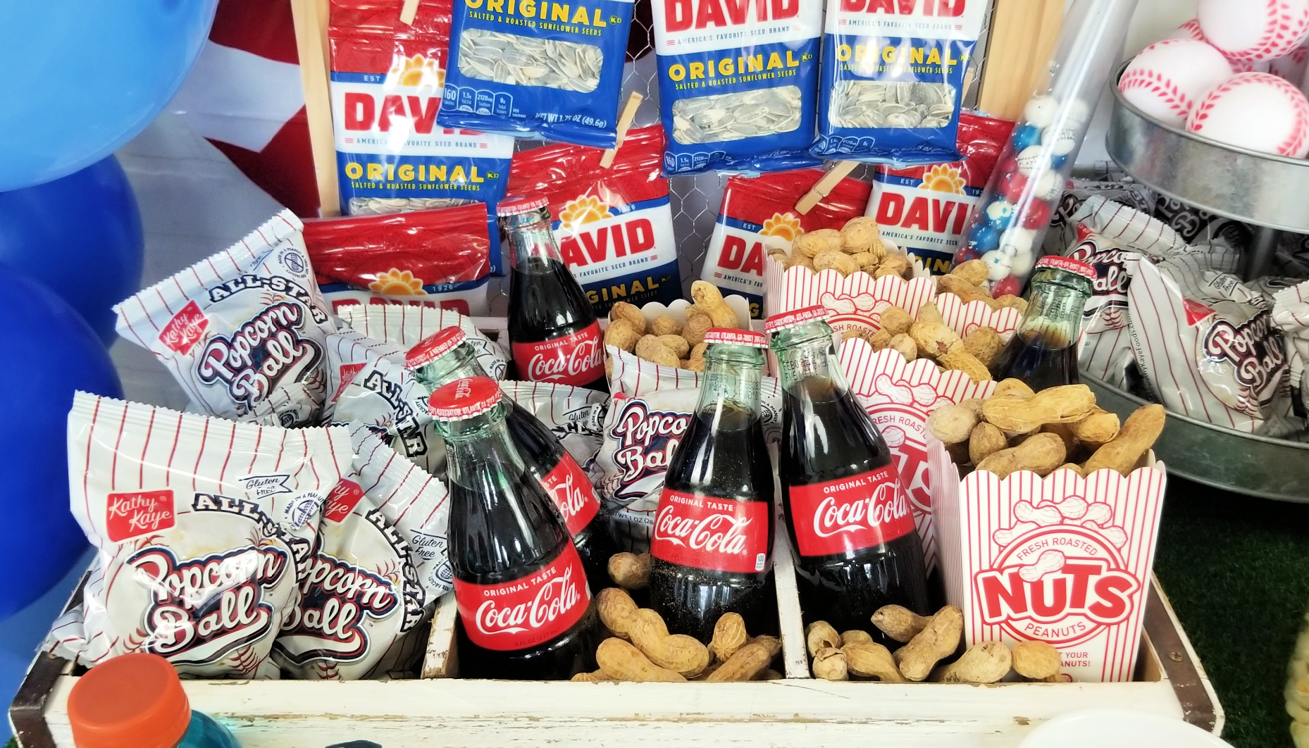 Baseball Snacks for Baby Shower
