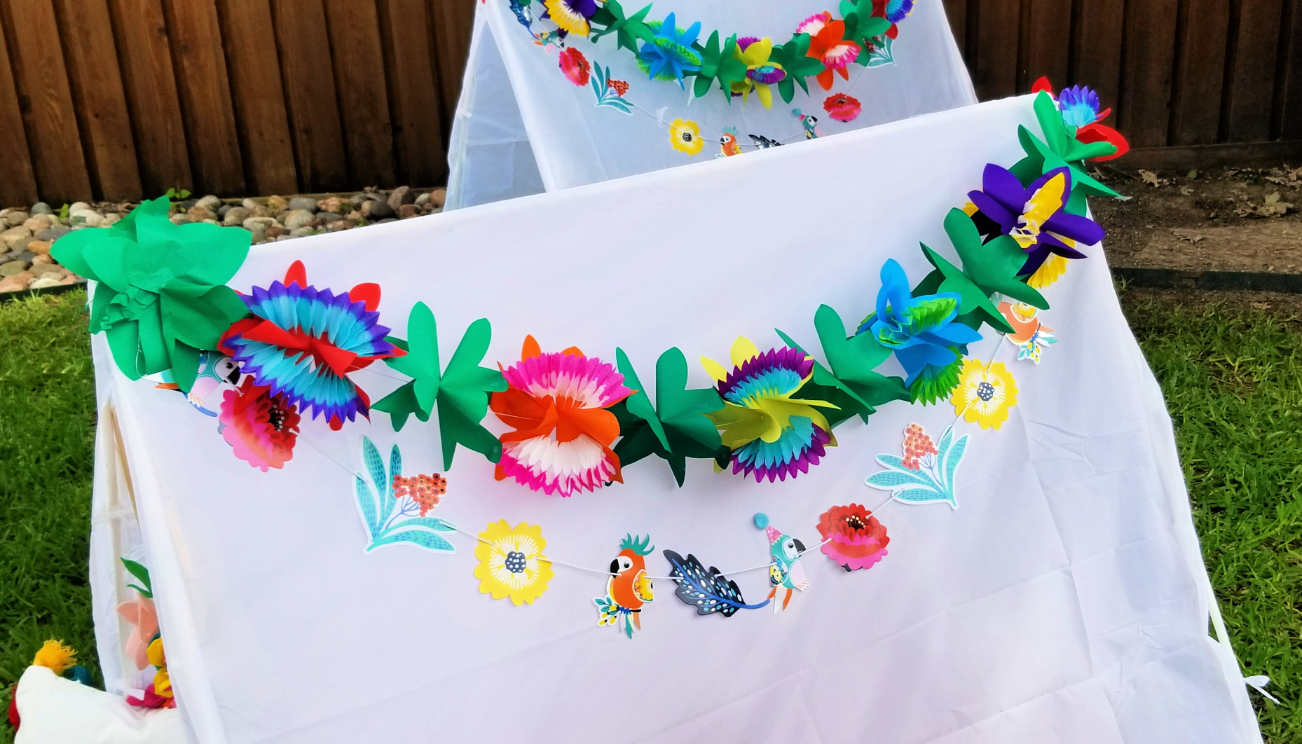 Tropical Flower Garland