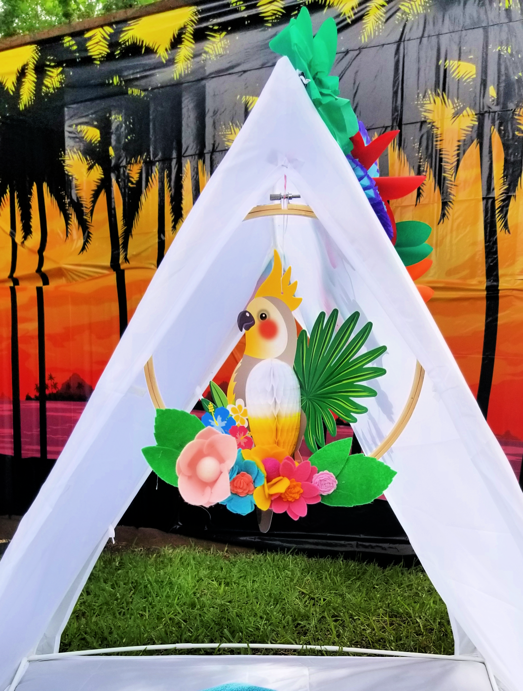 Hanging Parrot Tent Decorations