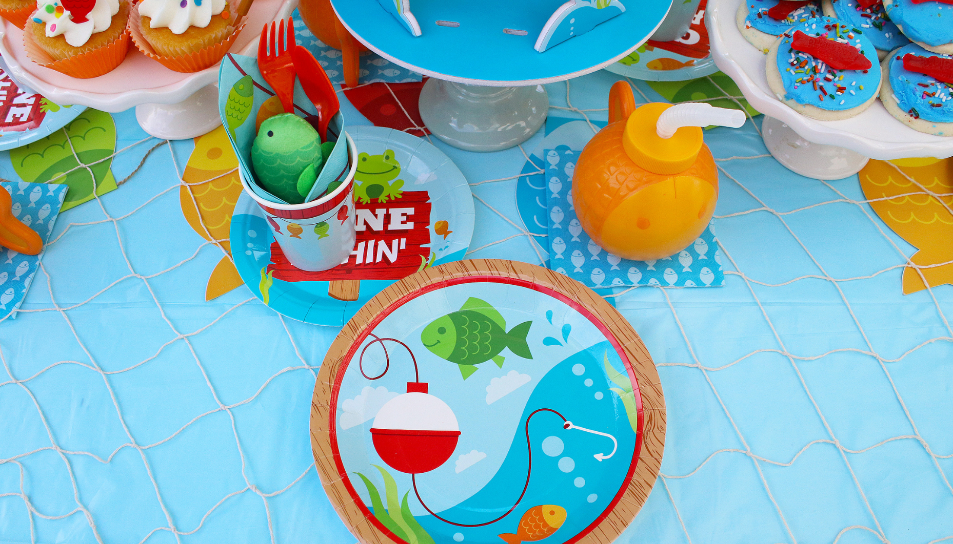Little Fisherman Party Supplies - Boys Party Themes - Boys