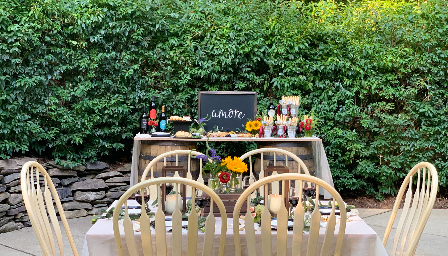 Amore is in the air with these beautiful ideas for an Italian Bridal Shower!