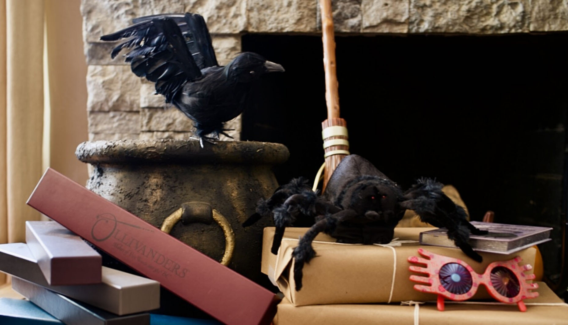harry-potter-halloween-mantle