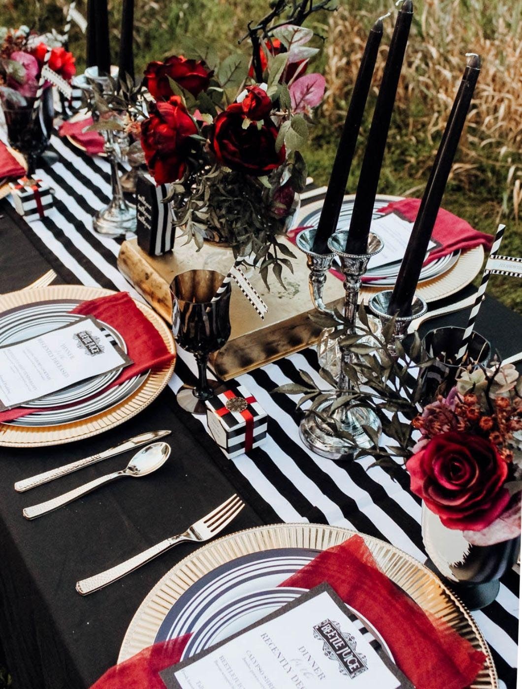 Beetlejuice Inspired Dinner Party