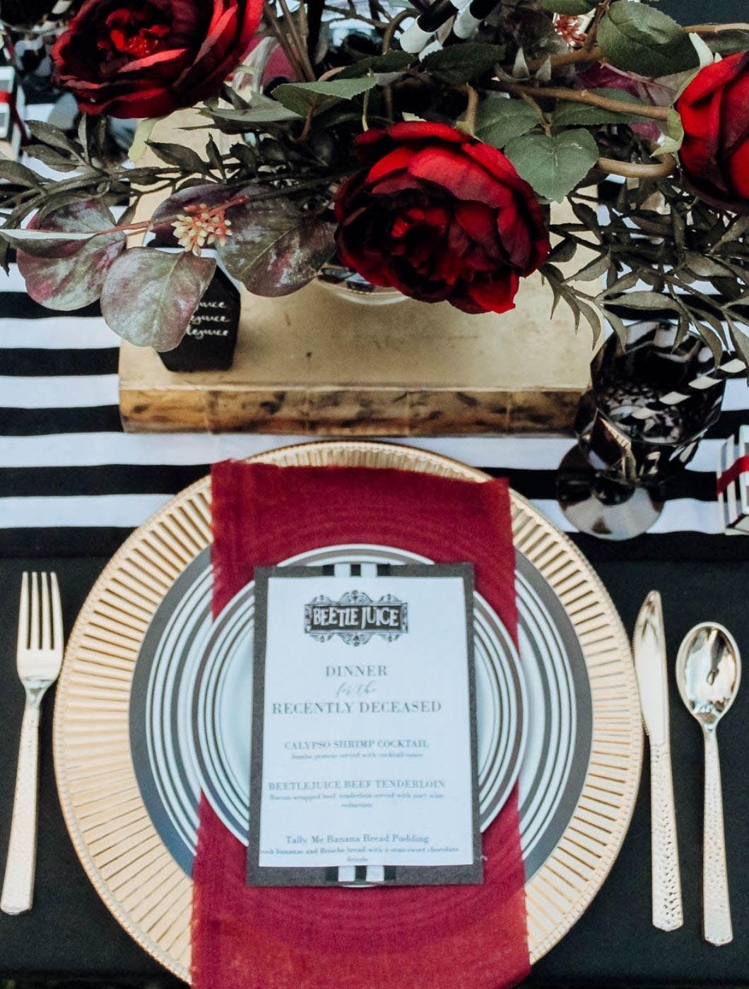 Beetlejuice Inspired Dinner Party